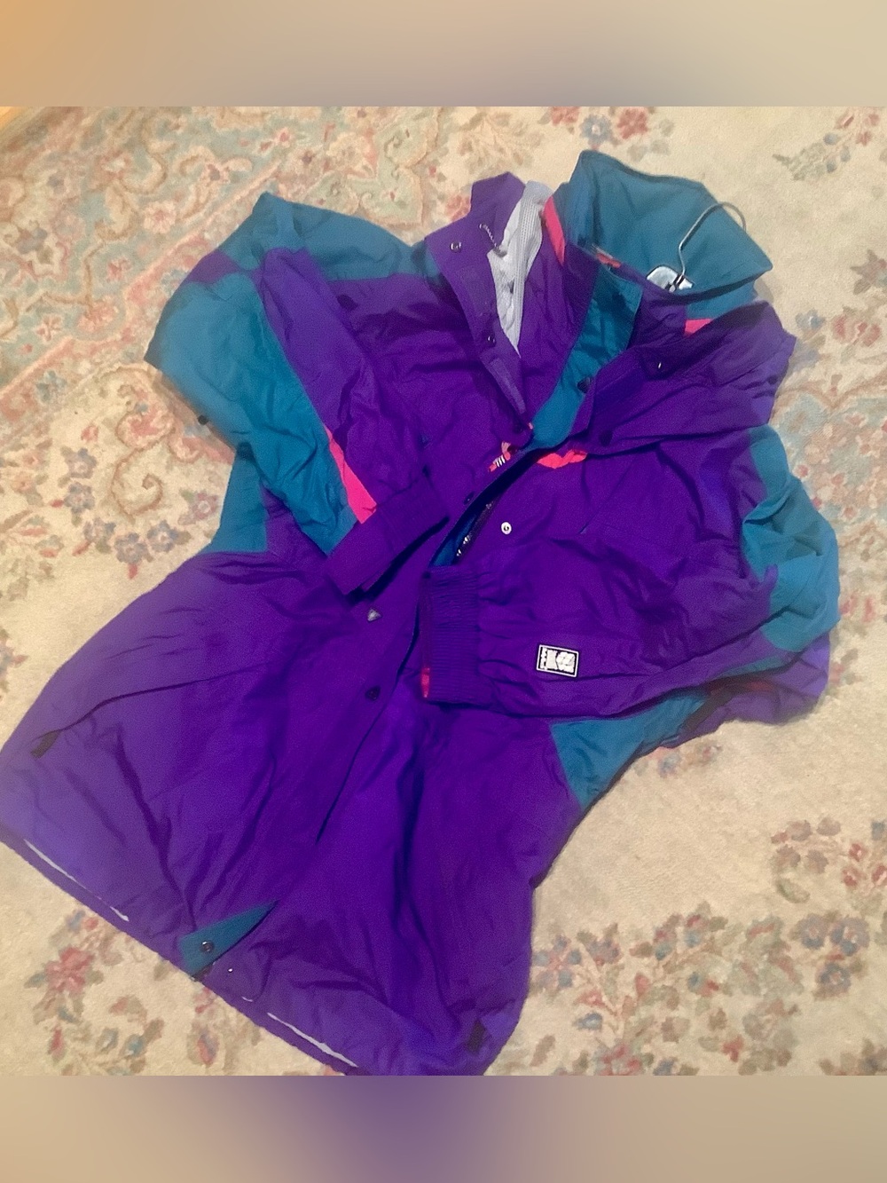 Vintage 90s Helly Hansen Equipe Ski Snowboard Jacket - Men’s Sz Med - Mint